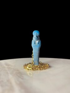 Egyptian God Horus Amulet Pendant Necklace - Image 2