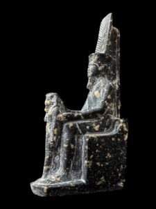 Egyptian God Amun Statue: Museum Replica - Image 2