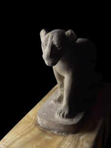 Alabaster Sekhmet Statue Box: Ancient Egyptian Goddess Decor - Image 2