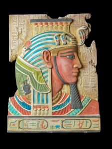 Vintage Egyptian Relief: Saqqara Tomb Temple Art - Image 2