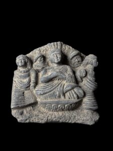 Vintage Handcarved Stone Chinese Statue: Rare Antique Statuette - Image 2