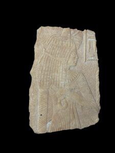 Vintage Egyptian Relief: Beloved Girl of God Ptah, Saqqara Temple - Image 2