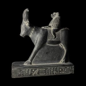Egyptian Apis & Thoth Statue: Rare Museum Replica - Image 2