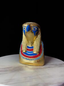 Fiberglass Egyptian God Horus Statue - Falcon God of Sky - Image 2