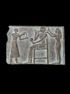 Vintage Egyptian Relief: Saqqara Tomb Temple Art - Image 2