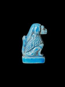Egyptian Baboon Stone Statue: Museum Replica, Symbol of Thoth - Image 2