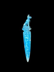 Bastet Cat Amulet: Ancient Egyptian Goddess Statue, Home Decor - Image 2