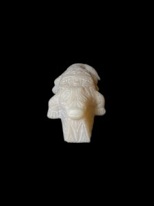 Alabaster Egyptian God Sobek Crocodile Statue - Image 2