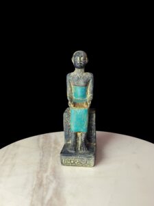 Museum Imhotep Statue - Ancient Egyptian Engineer Imhotep - the builder of Djoser's unprecedented step pyramid complex - Image 2