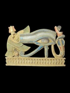 Egyptian Eye of Horus Stone Wall Hanging - Image 2