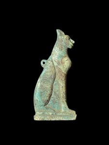 Bastet Cat Pendant: Ancient Egyptian Goddess Amulet, Home Decor - Image 2
