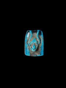 Hand-Carved Gemstone Sekhmet Pendant: Egyptian Spiritual Amulet - Image 2