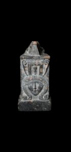 Egyptian God Sobek statue with Goddess Hathor Museum piece made of Granite stone - Image 2