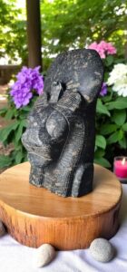 Goddess Sekhmet statue made in Egypt from Solid Granite stone - Image 2