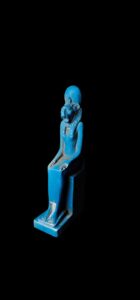 Vintage Porcelain Sekhmet Statue: Egyptian Goddess Statuette - Image 2