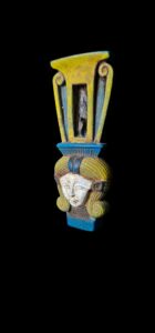 Manifest Handmade Goddess Hathor Statuette , Statue for the Egyptian Goddess Venus - Image 2