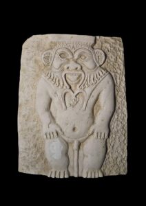 Hand-Carved God Bes Statue: Authentic Egyptian Art Home Decor - Image 2