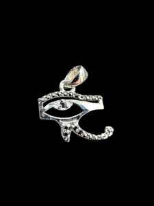 Sterling Silver Eye of Horus Pendant: Ancient Egyptian Amulet - Image 2