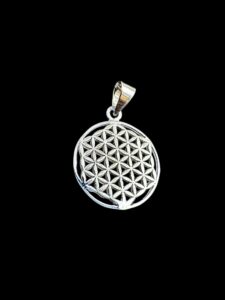 Handcrafted Flower of Life Pendant: Egyptian Spiritual Jewelry - Image 2