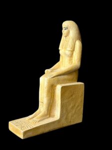 colorful Goddess Isis statue, unique Isis goddess Statue. - Image 2