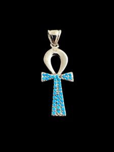 Silver Egyptian Ankh Key of Life Pendant: Handmade in Egypt - Image 2
