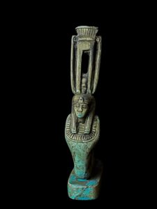 Manifest Handmade Goddess Hathor Statuette , Statue for the Egyptian Goddess Venus - Image 2