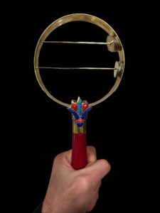 Egyptian Sistrum: Ancient Musical Instrument with Ankh Cross - Image 2