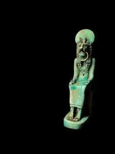 Egyptian Goddess Sekhmet Statue - Made in Egypt - Image 2