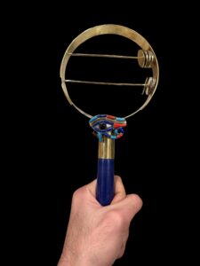 Eye of Horus Sistrum: Ancient Egyptian Musical Instrument - Image 2