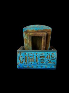 Egyptian Scarab Jewelry Box: Ancient Inscription, Pharaonic Decor - Image 3