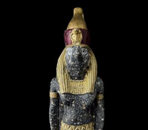Granite Egyptian God Horus Statue - Image 3