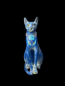 Egyptian Goddess Bastet Cat Statue - Home Decor Made in Egypt - Image 3