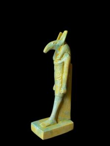 Handcrafted God Seth Statue: Authentic Egyptian Decor - Image 3