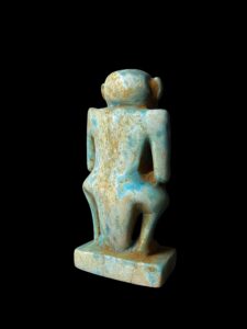 Hand Carved God Bes Statue: Egyptian Home Decor - Image 3