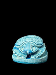 Egyptian Scarab, The decorative Good luck scarab in Ancient Egypt. - Image 3