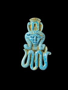 Goddess Hathor with Cobra Goddess Form for Protection mythology - Image 3