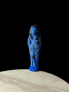 Egyptian vintage Ushabti, Shabti with God Anubis. Egyptian replica artifacts - Image 3