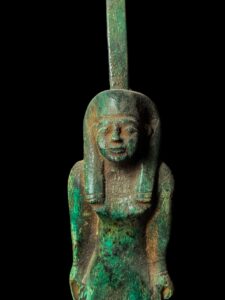 Vintage Maat Statue: Egyptian Goddess of Justice - Image 3