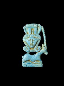 Goddess Hathor with Egyptian deer symbol - Image 3