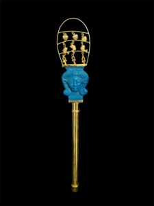 Goddess Hathor Sistrum: Ancient Egyptian Musical Instrument - Image 3