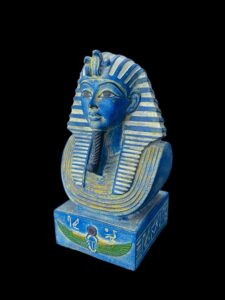 Egyptian King Tutankhamun Statue: Museum Replica - Image 3