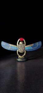 Egyptian Winged Scarab with God Anubis symbol - Image 3