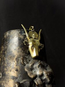 Goddess Hathor Amulet - Authentic Egyptian Craftsmanship - Spiritual Protection & Empowerment - Hathor pendant necklace. - Image 3