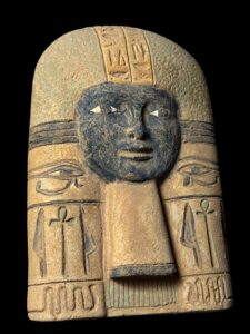 Egyptian Mask Statue: Ancient Egypt Replica Artifact - Image 3