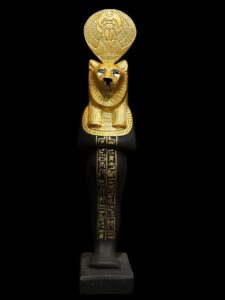 Egyptian Goddess Sekhmet Statue - Made in Egypt - Image 3