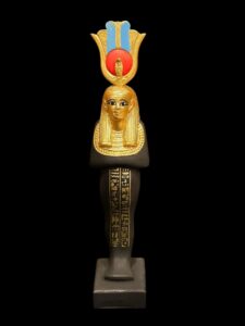 Goddess Hathor Statuette: Vintage Egyptian Statue - Image 3