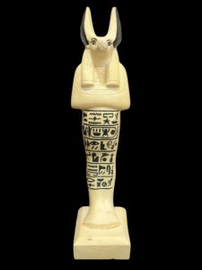 Egyptian God Anubis Statue - Handmade Ancient Egypt Decor - Image 3