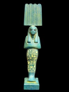 Egyptian Ushabti Statue: Vintage Shabti Replica Artifact - Image 3