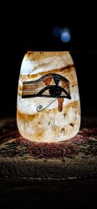 Alabaster vase for Tree of life made in Egypt for Home Decor - Image 3