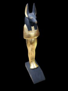 22" Museum Egyptian God Anubis Statue Figurine - Image 3